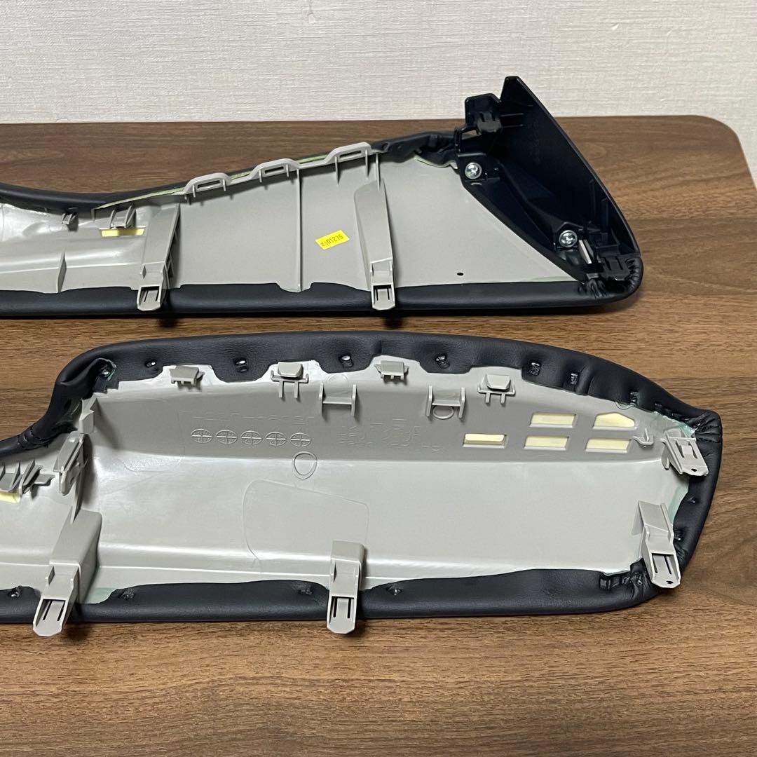 30後期 アルファード/ヴェルファイア ドアアームレスト(合成皮革製) 極上美品