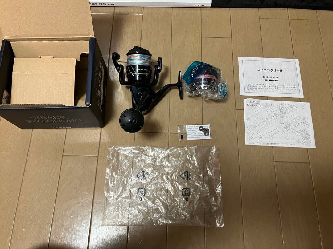 【極美品】　24ストラディック　SW 6000HG 5000番スプール付