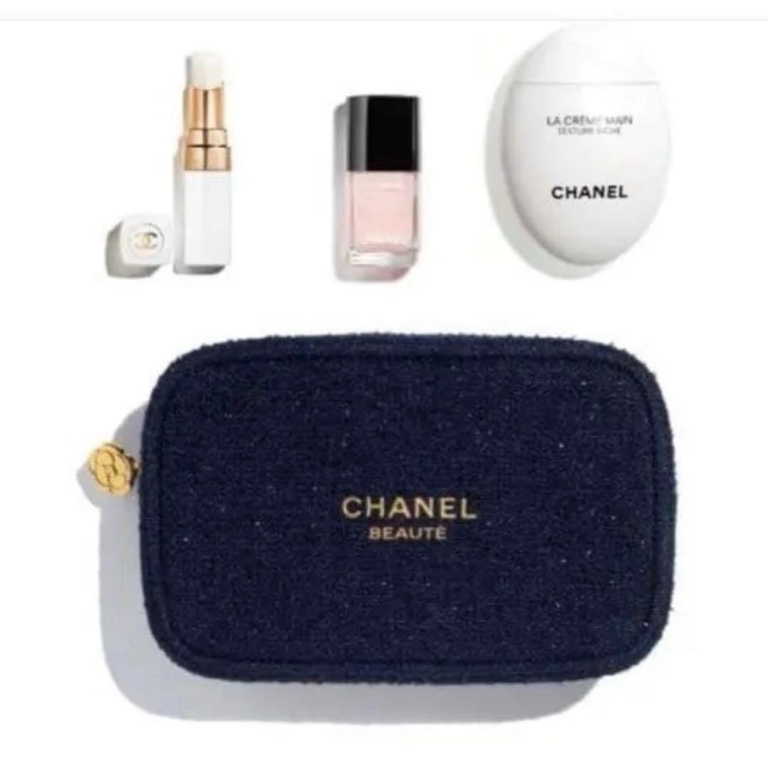 【限定ギフトボックス付】シャネル ホリデー 2025 オンライン完売品 ポーチ