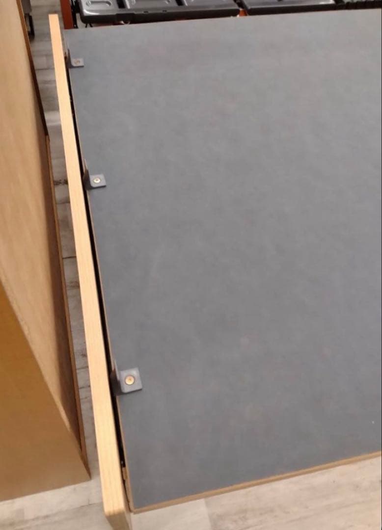 ニトリ　ダブルベッドフレーム　縦開き収納付き　北九州市福岡市限定