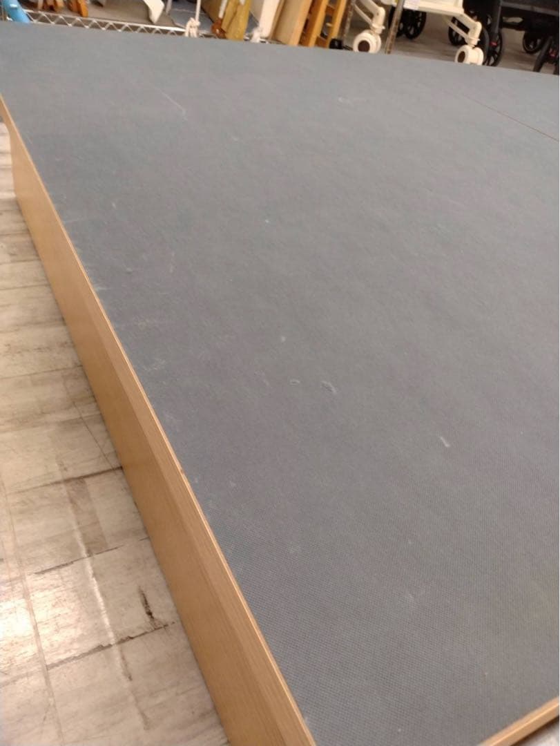 ニトリ　ダブルベッドフレーム　縦開き収納付き　北九州市福岡市限定