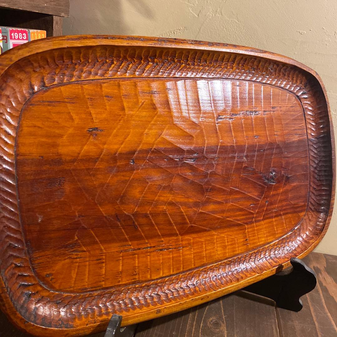 讃岐彫　お盆　２つセット