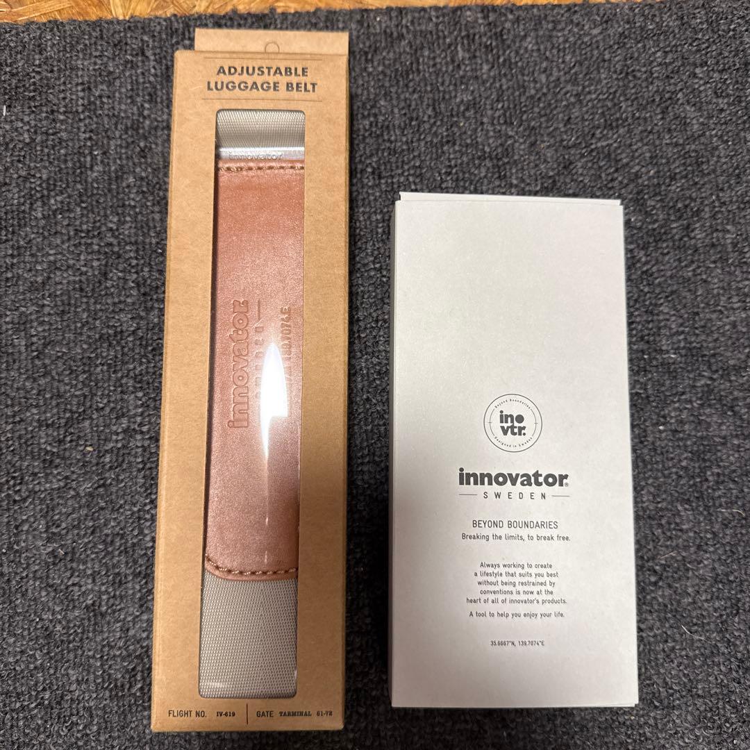 イノベーター アルミスーツケース 2025年モデル シルバー 36L 付属品付き