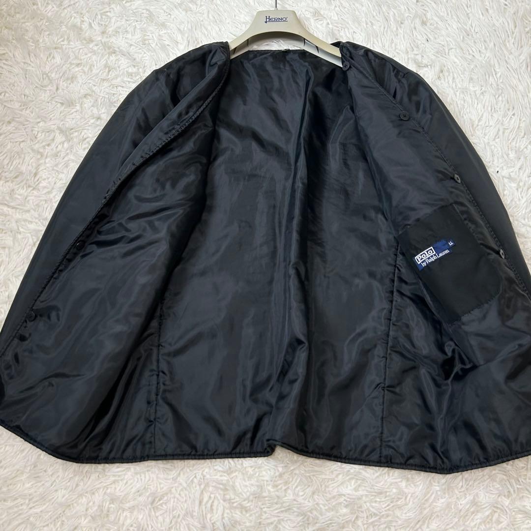 POLO RALPH LAUREN ステンカラーコート 2way XL 黒