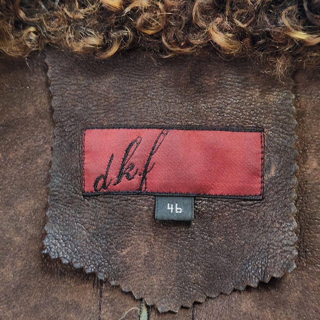 Gackt着用ブランド✨dkf グリズリージャケット リアルムートン 蛇革