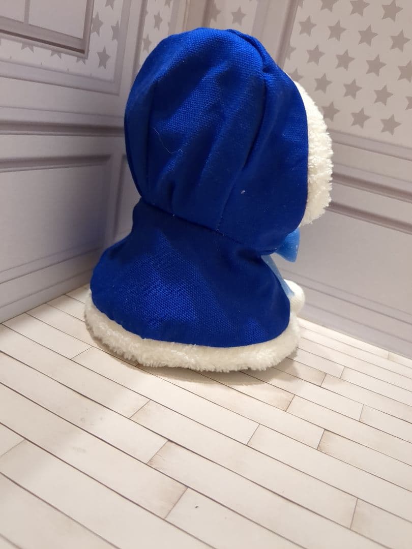 すのチルぬいサイズ ポンチョ ブルー