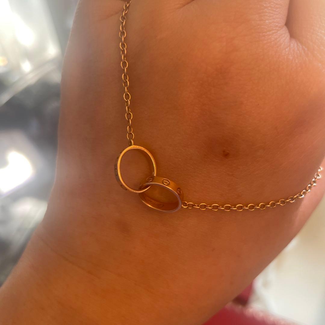 本日限定最安値価格 Cartier カルティエベビーラブブレスレットPG