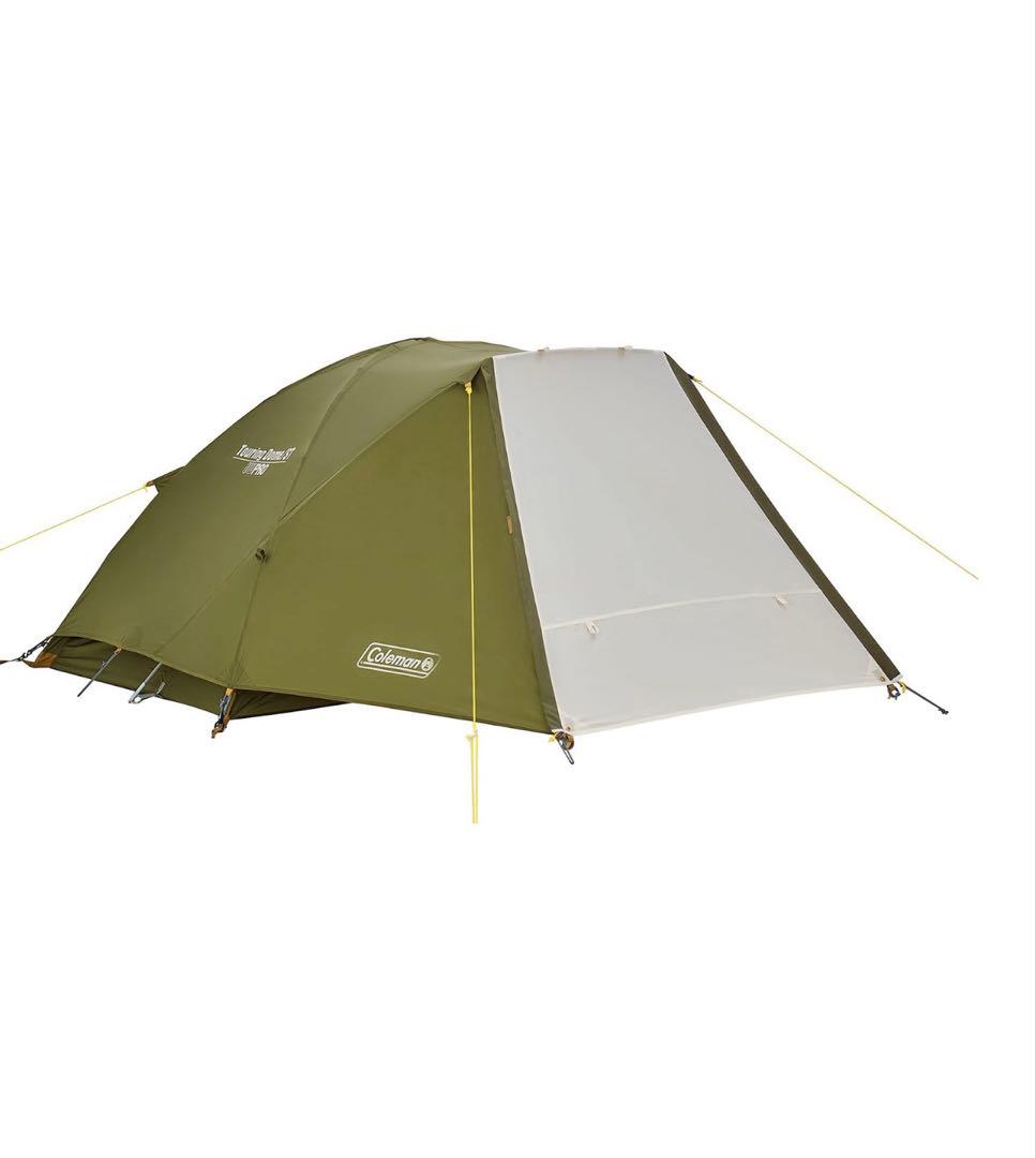 Coleman ツーリングテント オリーブグリーン　別売りキャノピーポール付き
