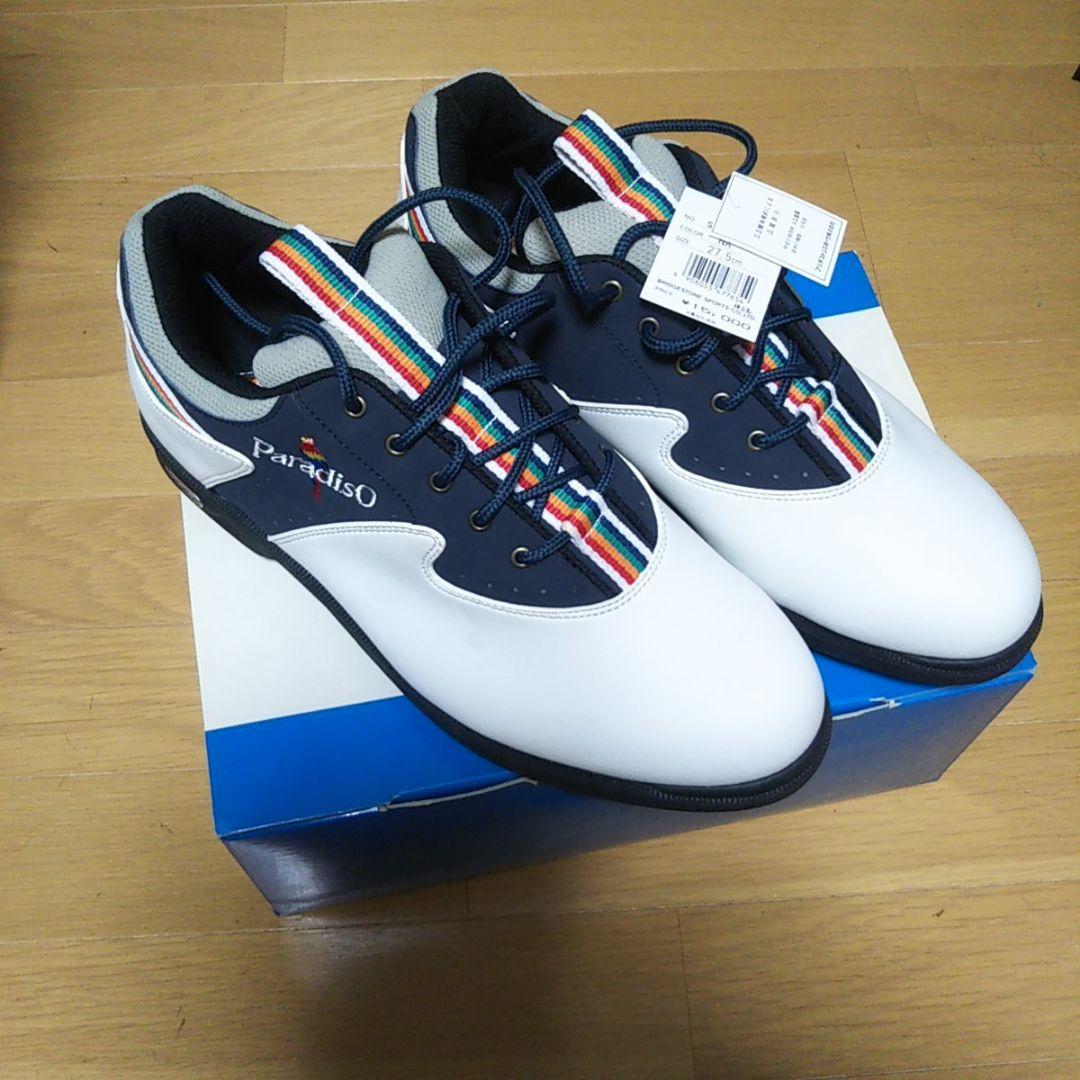 未使用 パラディーゾ ゴルフシューズ27.5cm スパイク