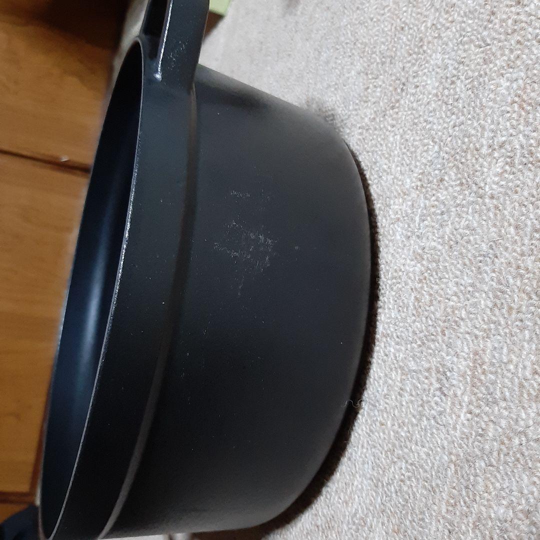 ストウブ ココット ラウンド 24cm 黒