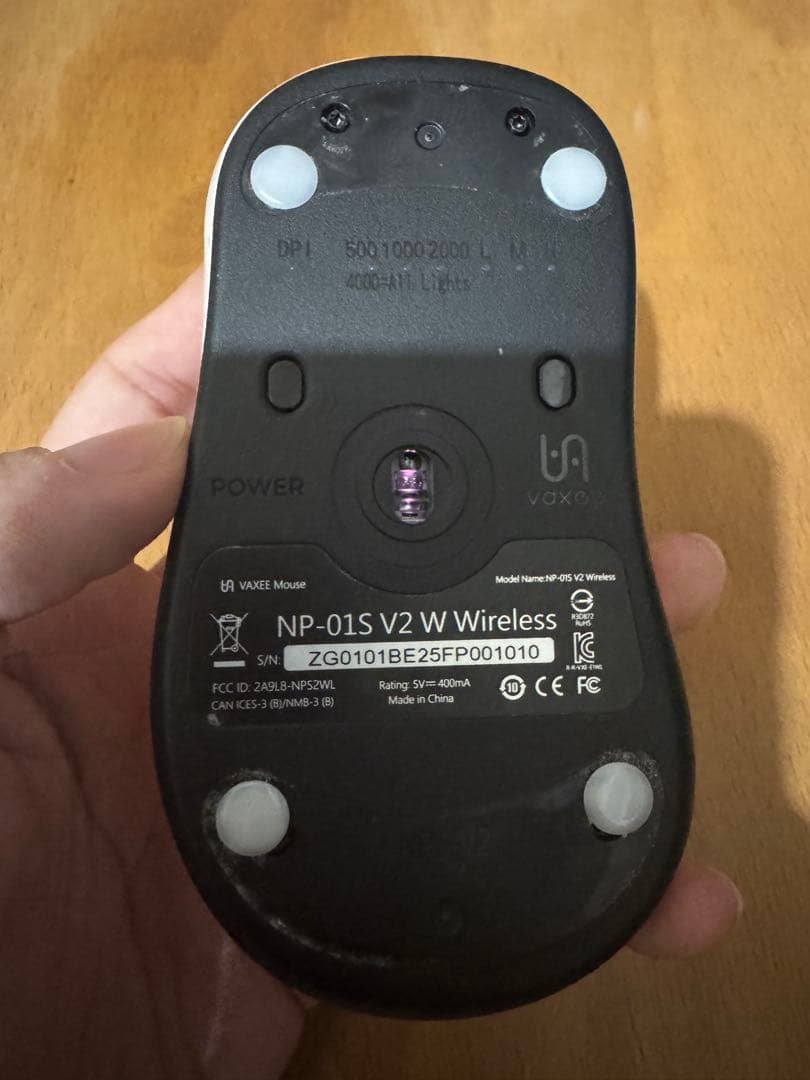 マウス・トラックボール VAXEE ZYGEN NP-01S V2 Wireless (4K)