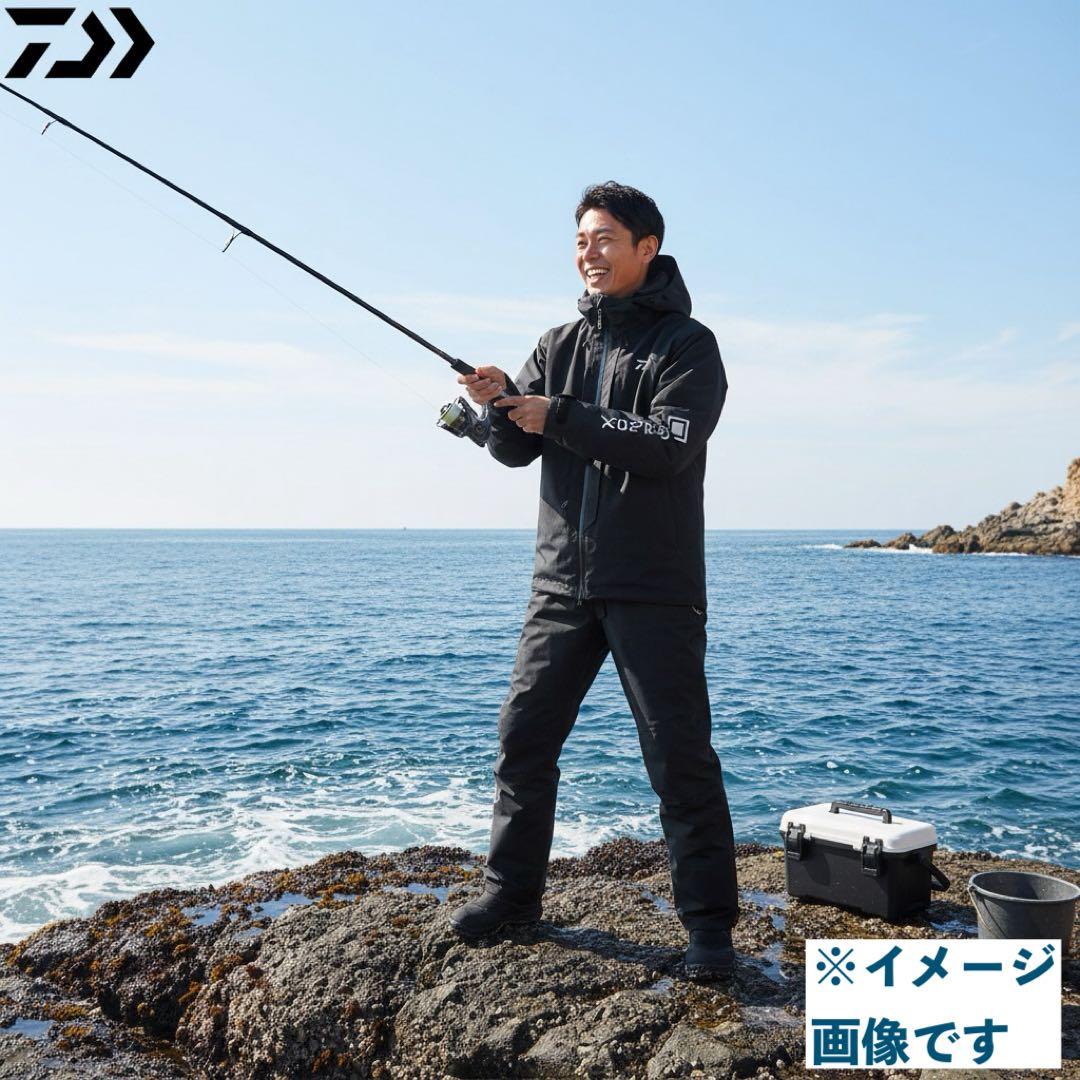 Daiwa ゴアテックス プロダクト コンビアップ ウィンタースーツ　XL 黒