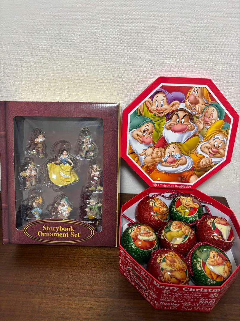 ☆希少　ディズニー　オーナメント　白雪姫　7人の小人☆クリスマス　プリンセス