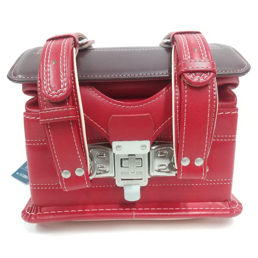 【未使用 Ｂ級品】トヤマかばん店 牛革ボルサ ランドセル ボルドー/ピンク