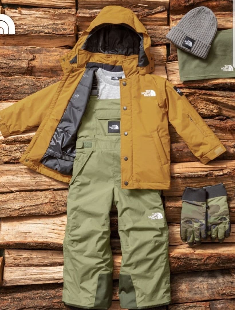 130 　THE NORTH FACE　スノーウェア　コーチジャケット　ビブ