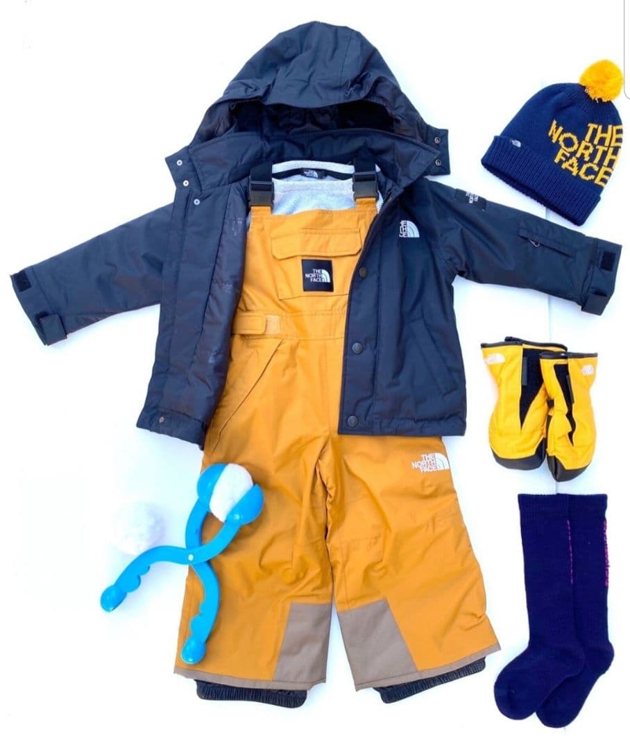 130 　THE NORTH FACE　スノーウェア　コーチジャケット　ビブ