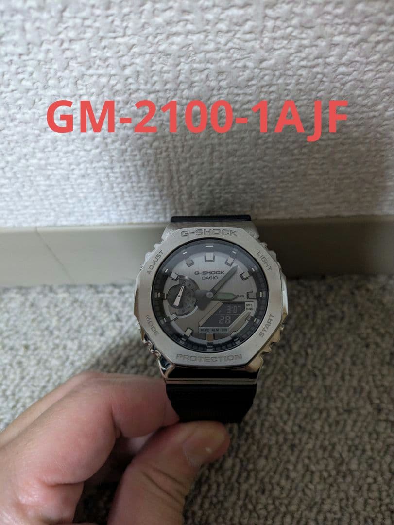 カシオ G-SHOCK GM-2100-1AJF 箱無し