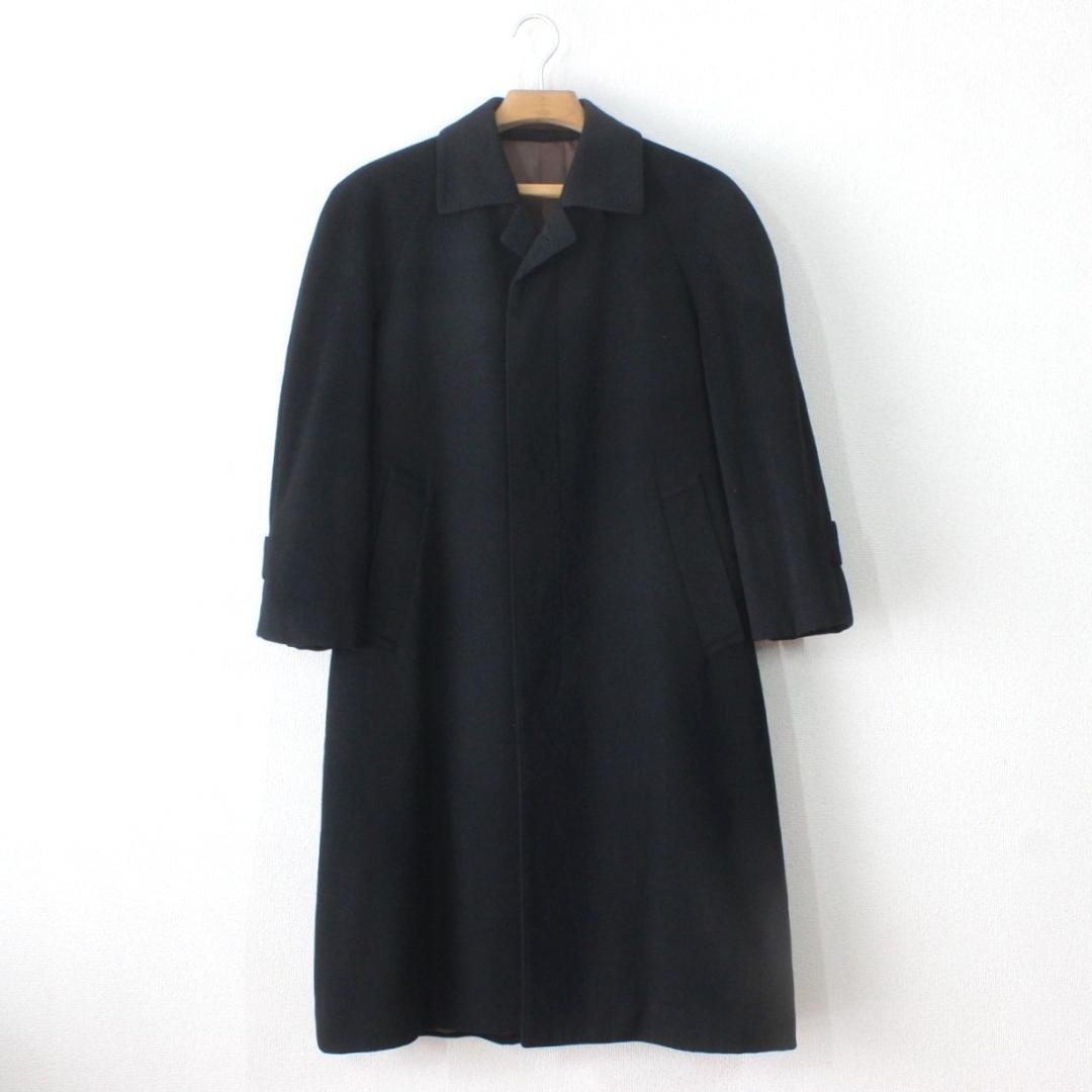 【美品】五大陸 カシミヤ100% ステンカラーコート 4 S M A3 A4相当