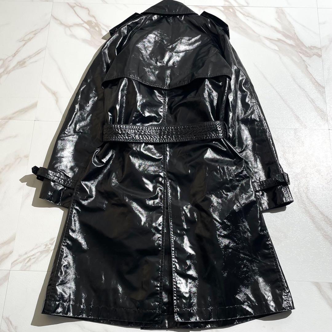 【未使用品】ジャンポールゴルチエ トレンチコート コーティング Lサイズ 黒