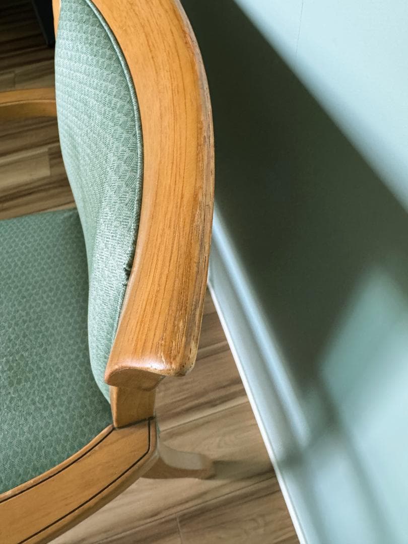 カンディハウス ダイニングチェア 木製アーム付き 椅子 C