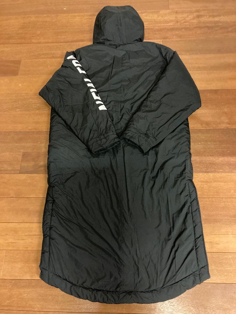 NEW ERA ベンチコート　ロングジャケット フード付き　XL 美品