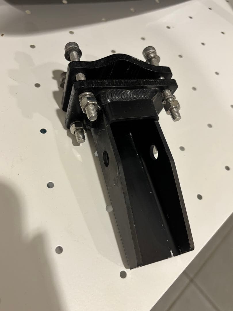 Buddyrider 犬用キャリア グレー 取り付け金具付き バディーライダー