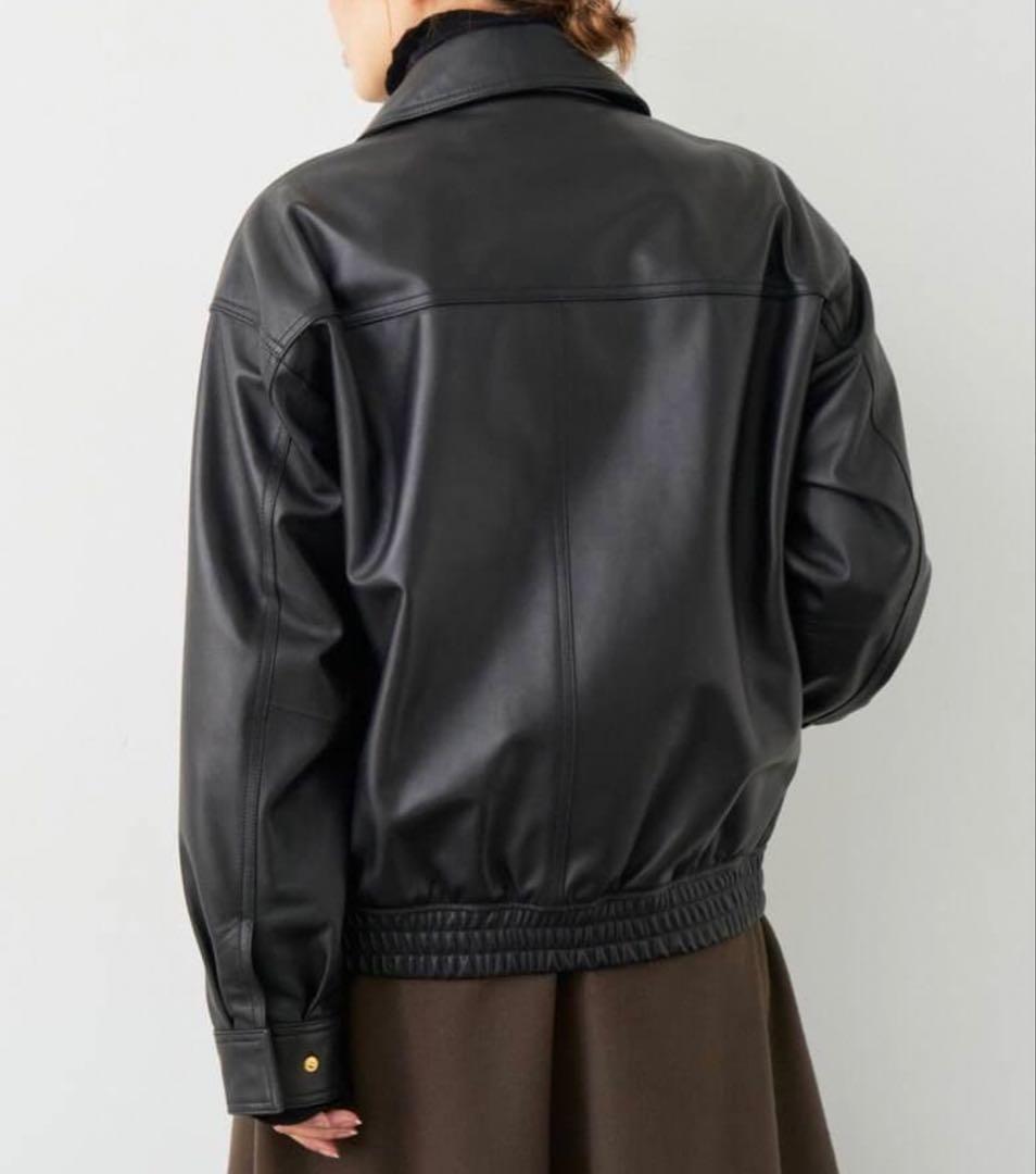 ★ Deuxieme Classe★Leather Jacket/レザー古着★