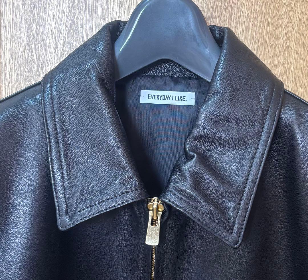 ★ Deuxieme Classe★Leather Jacket/レザー古着★