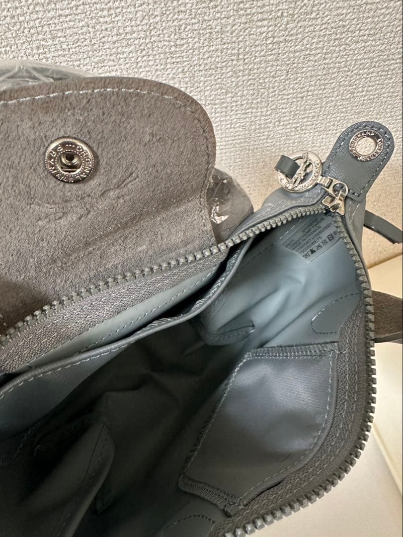 【新品】LONGCHAMP プリアージュXS セメント色3WAY