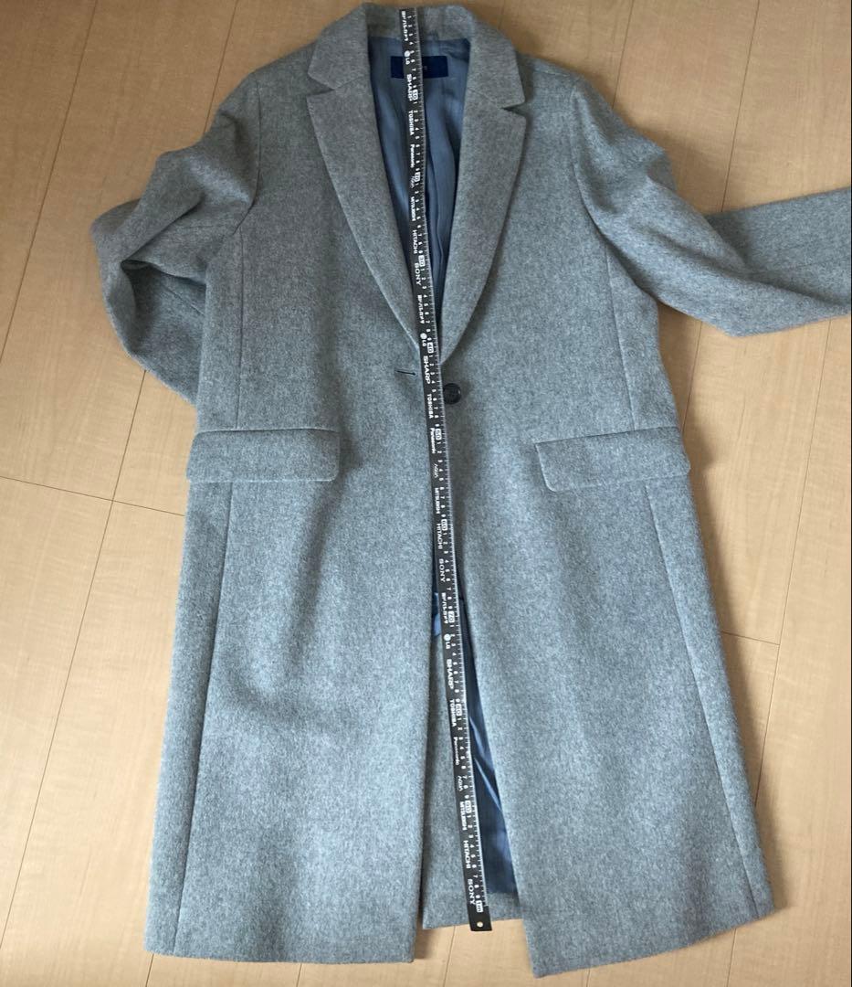 SHIPS チェスターコート　グレー