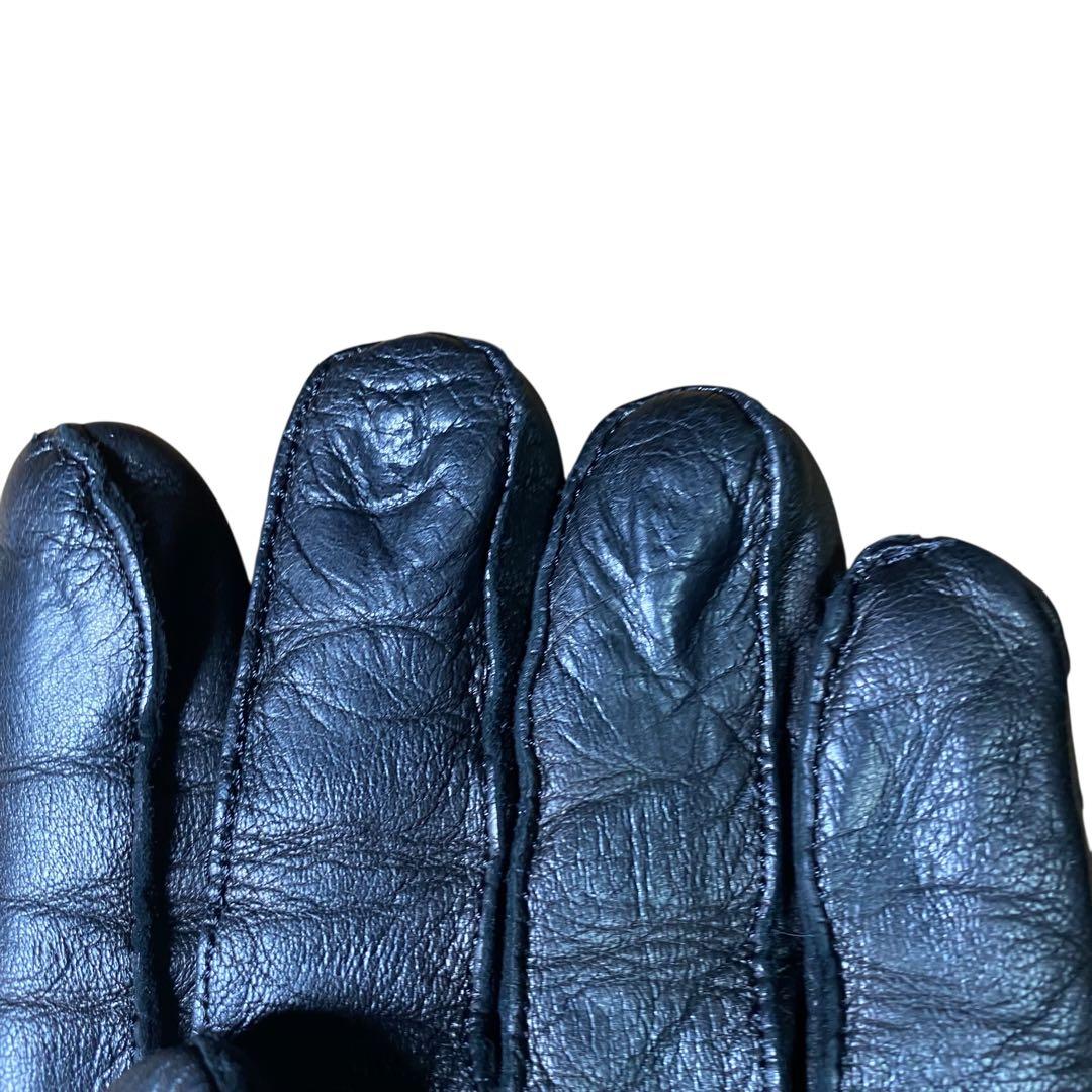 美品✨BOTTEGA BENETA イントレチャートレザーグローブ　箱付き