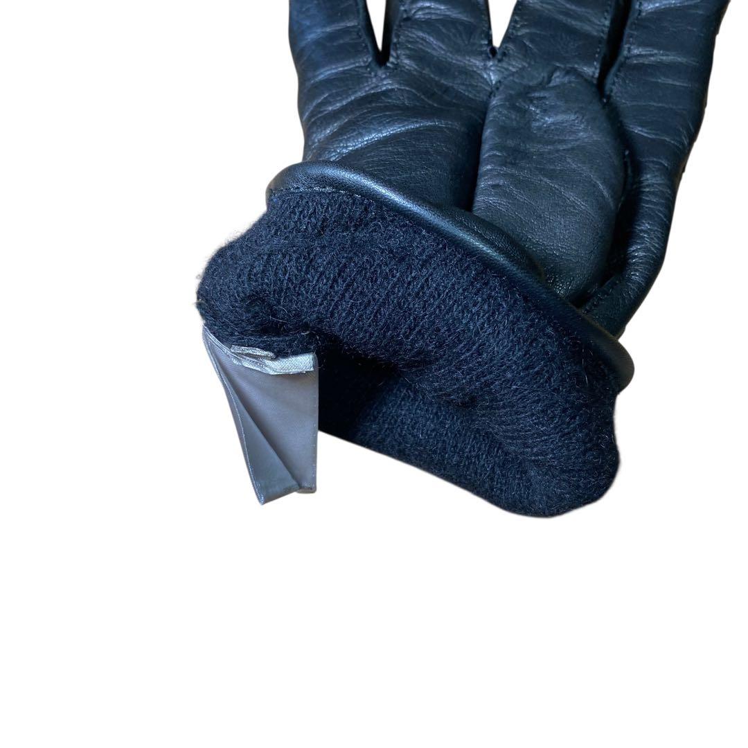 美品✨BOTTEGA BENETA イントレチャートレザーグローブ　箱付き