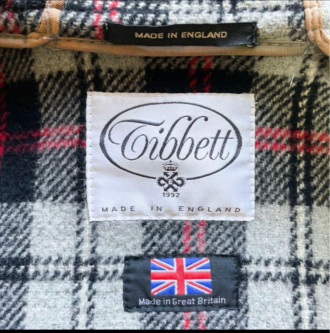 美品　Tibbett　ダッフルコート　イギリス製　グレー