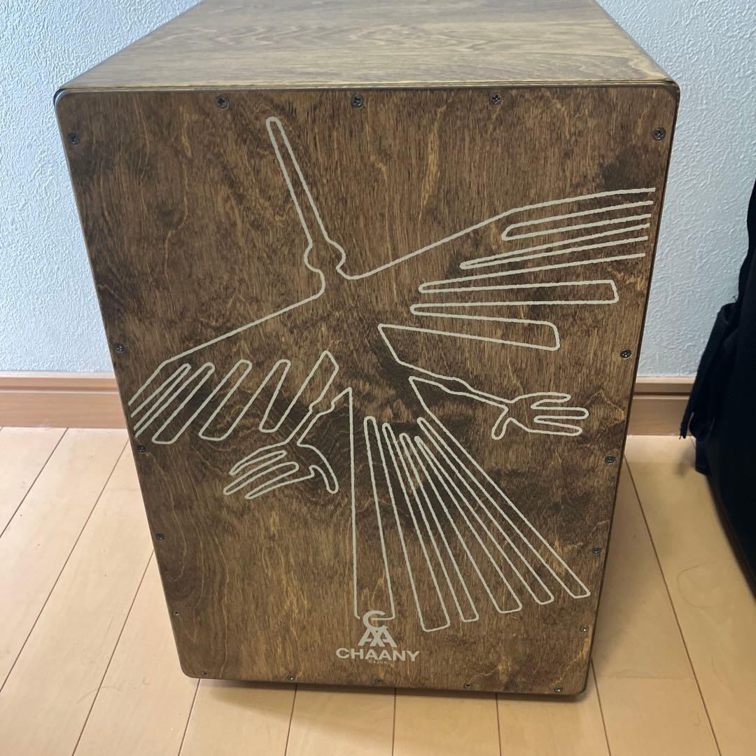 CHAANY 木製カホン ナスカの地上絵柄/カホンケース