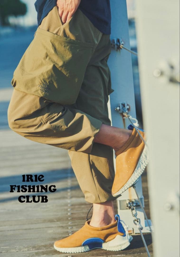 【新品未使用品】アイリーフィッシングクラブ　カーゴパンツ　黒Ｌ