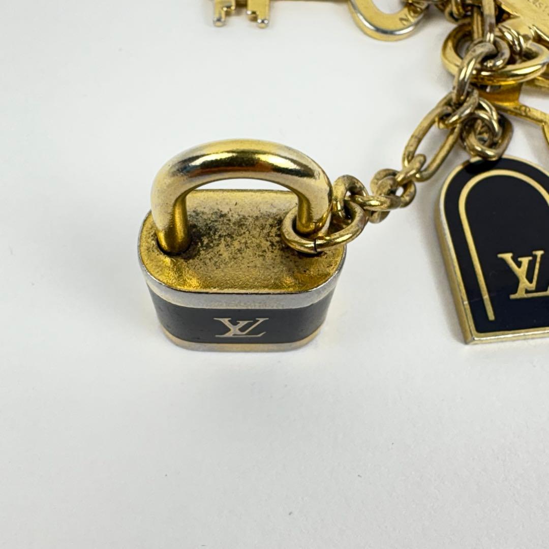 ルイヴィトン ポルトクレ カドゥナ キーホルダー バッグチャーム M60075