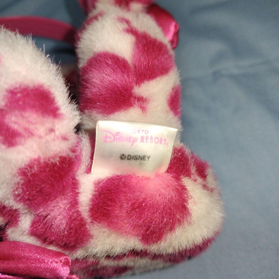 ディズニー イヤーマフ 耳あて ミニーマウス ヒョウ柄 レオパード ピンク