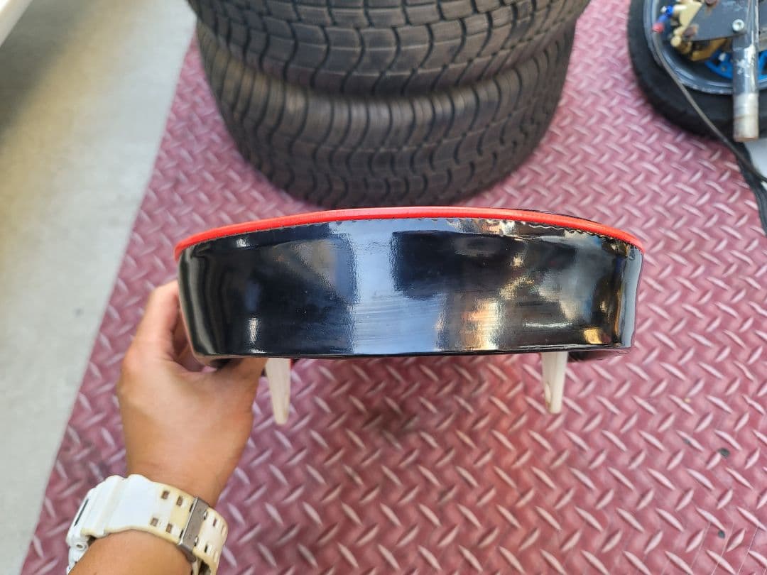 ホンダ エイプ50 タックロール　エナメルシート APE100 AC16 完成品