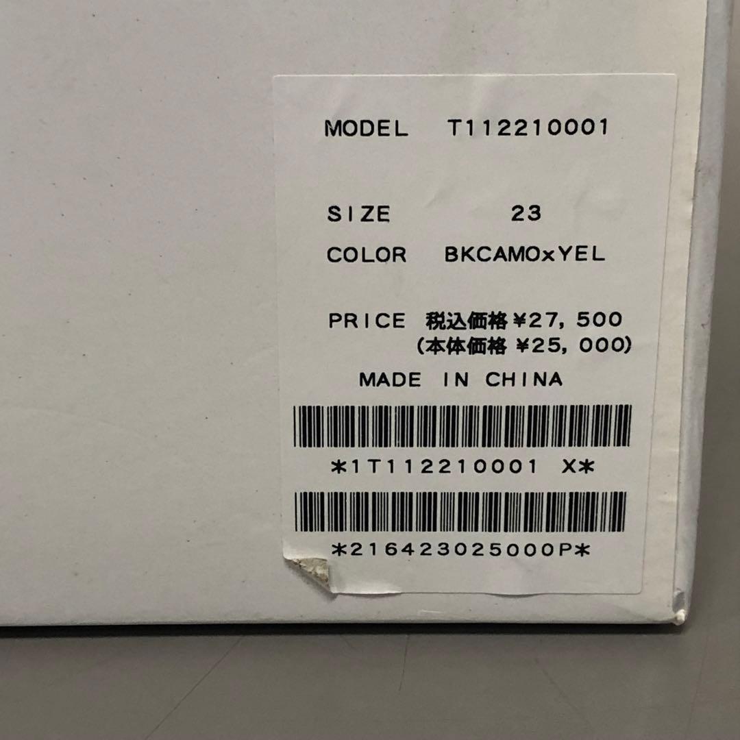 未使用品★TFW49 レディースゴルフシューズ 23センチ カモ柄