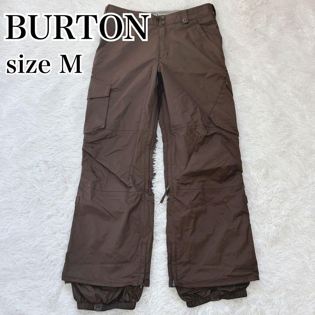【最終価格】BURTON スノーボードパンツ M ブラウン