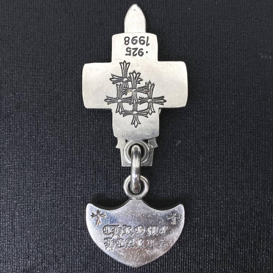 CHROME HEARTS シルバー 925 3トリンケッツ ペンダント