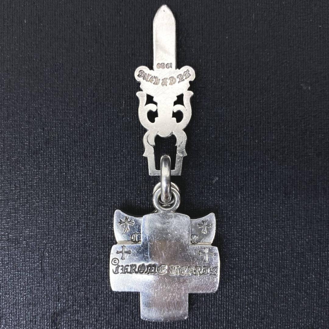 CHROME HEARTS シルバー 925 3トリンケッツ ペンダント