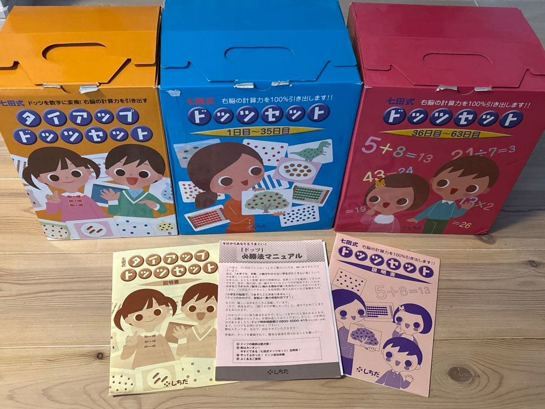七田式　ドッツカードセット