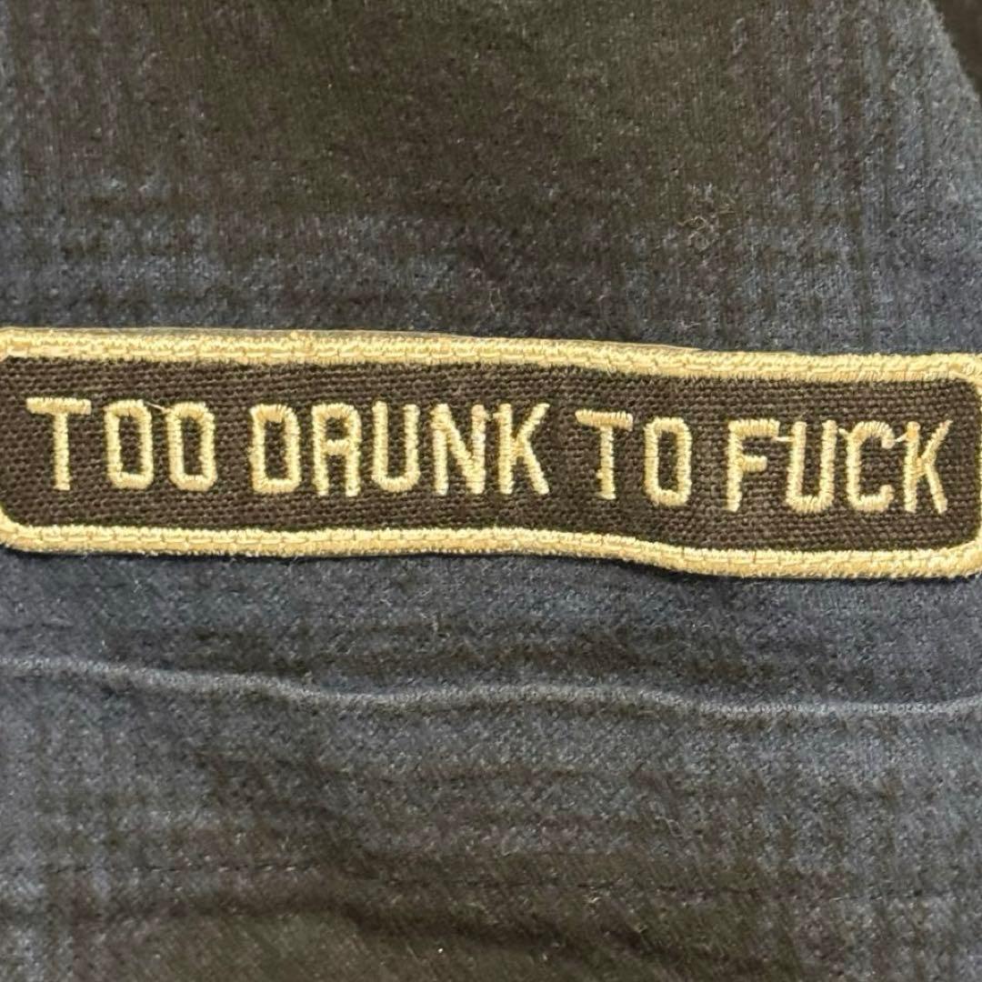 RADIALL ラディアル オンブレチェックシャツ XL ワッペン 刺繍