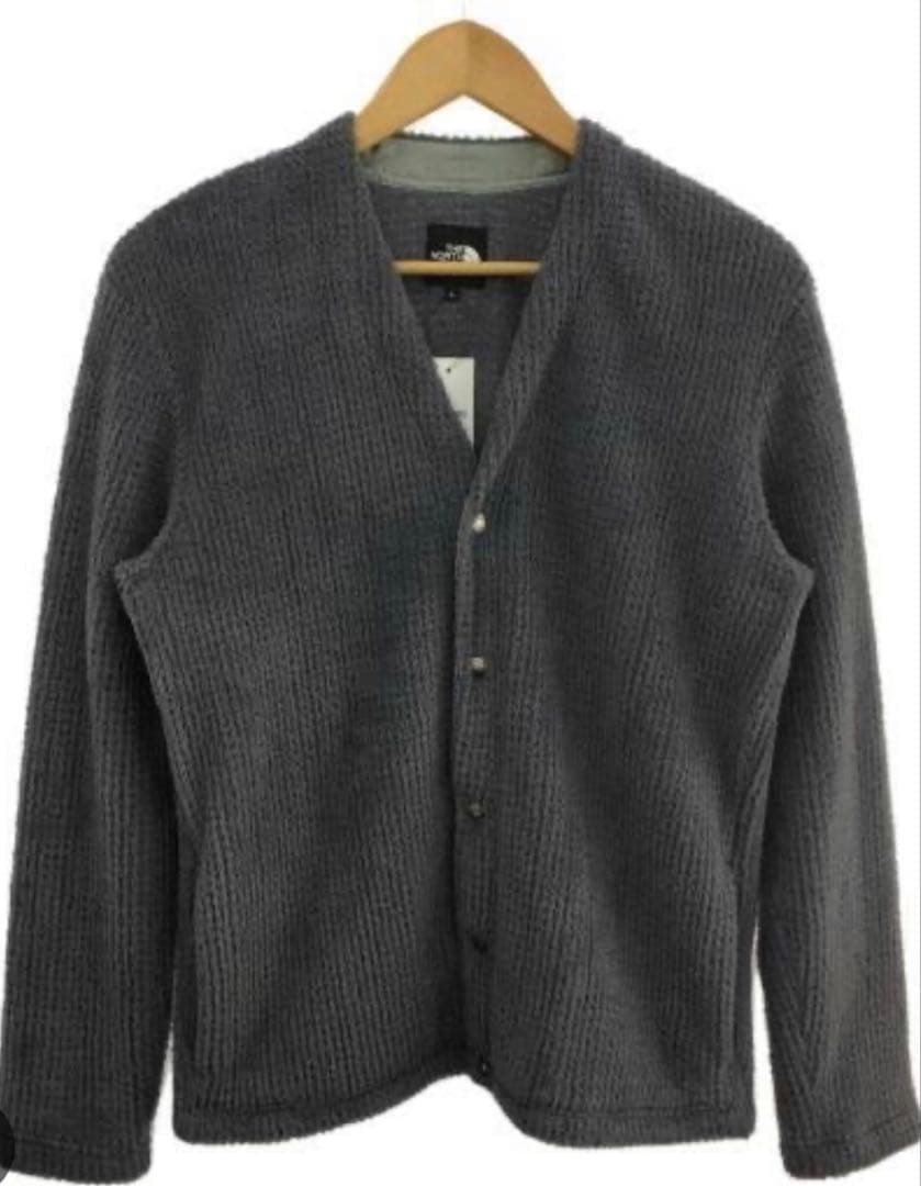 THE NORTH FACE ブラック ポーラテックフリースカーディガン L