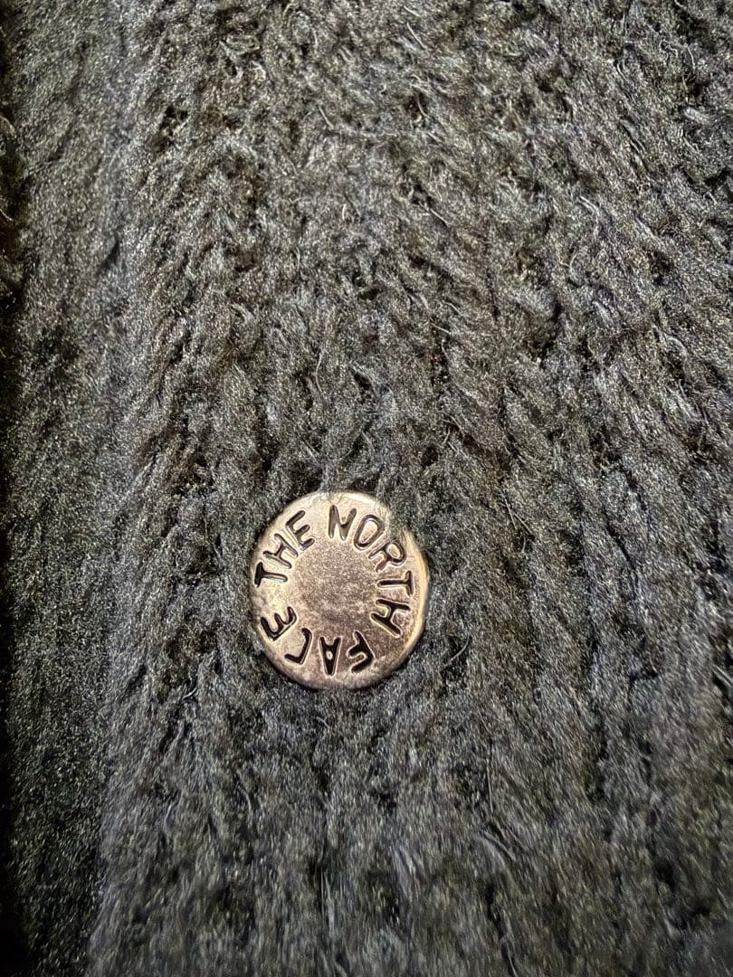 THE NORTH FACE ブラック ポーラテックフリースカーディガン L