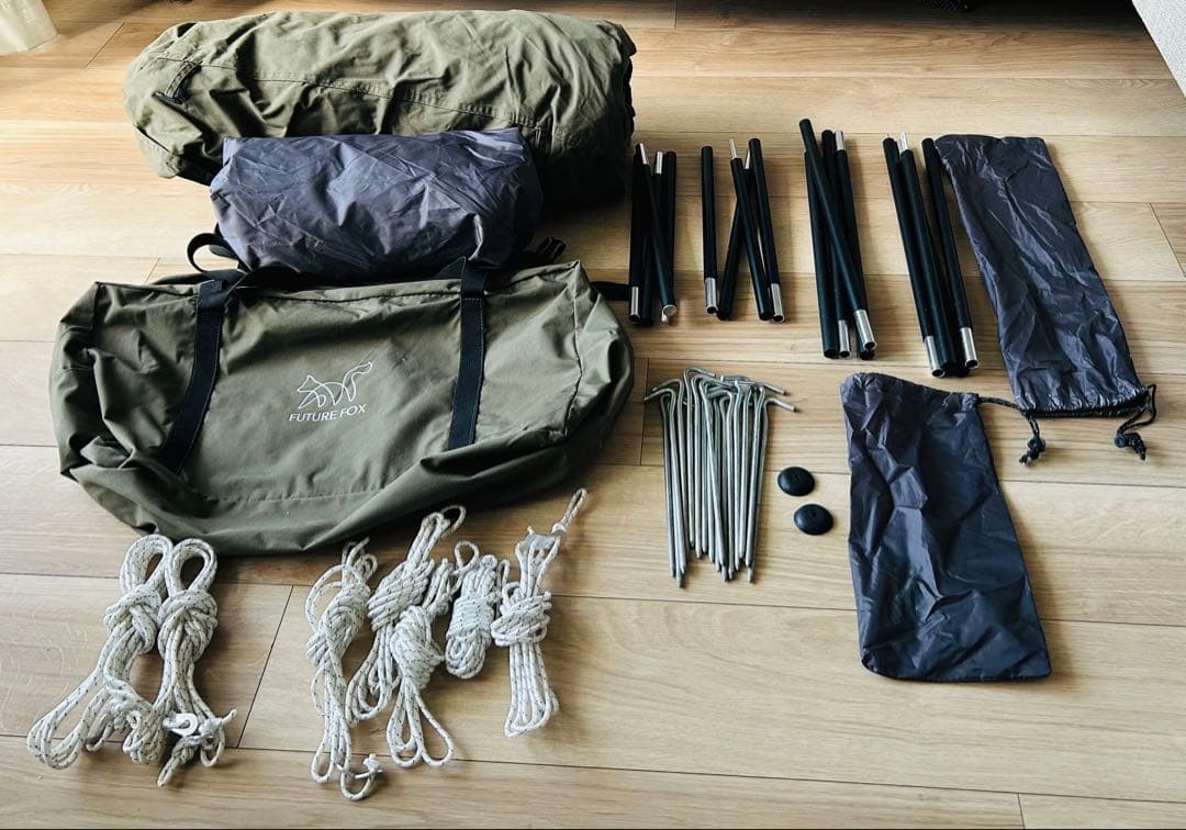 【美品 廃盤希少】FUTURE FOX フォックスベース パップテント