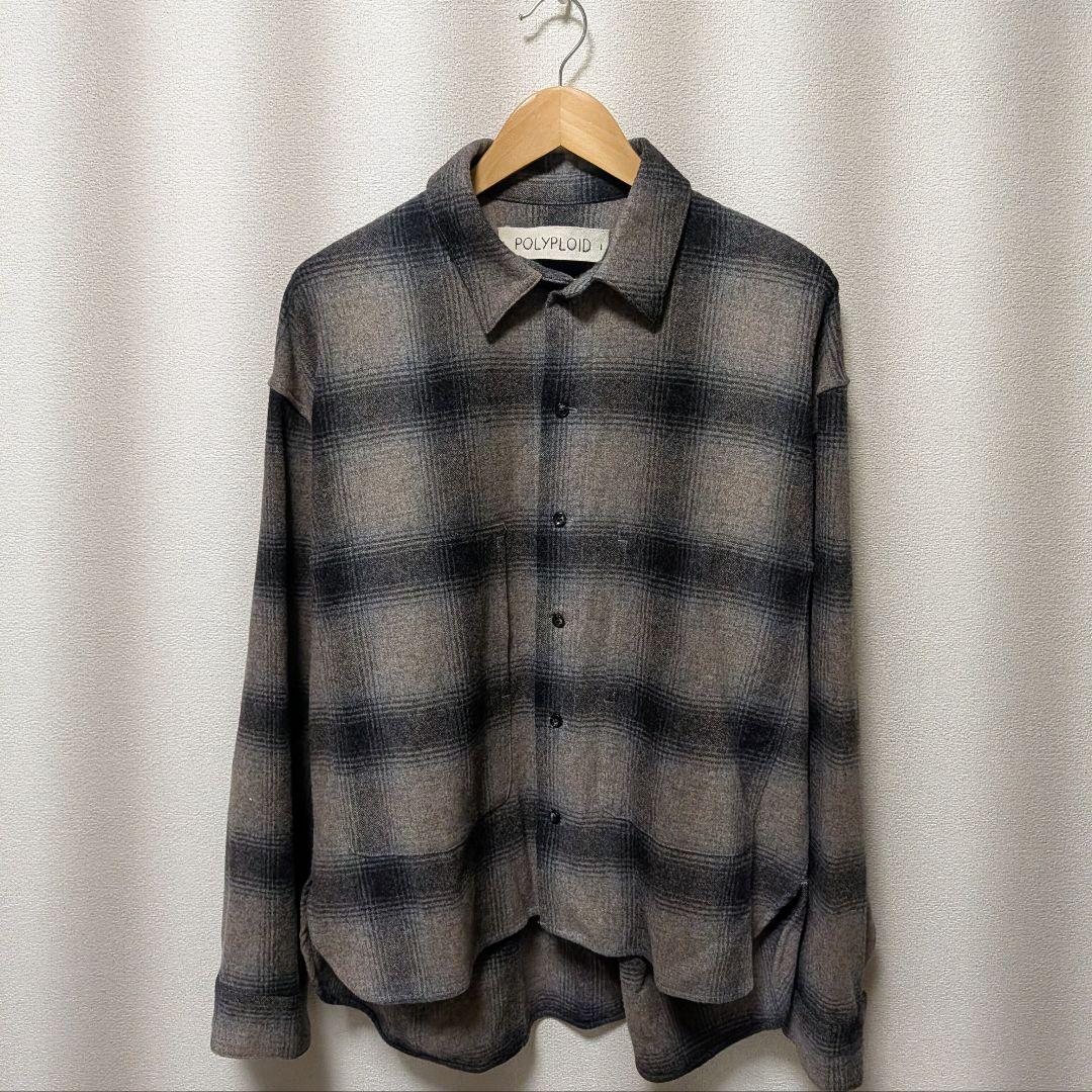 【tk1992さん専用】POLYPLOID SHIRTJACKET B 24aw