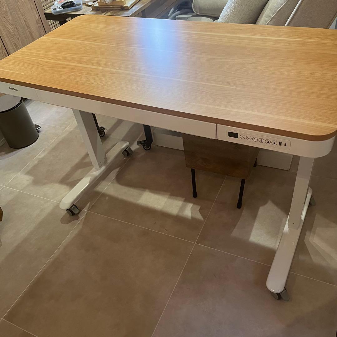 FlexiSpot EW8 昇降式デスク　キャスター付き