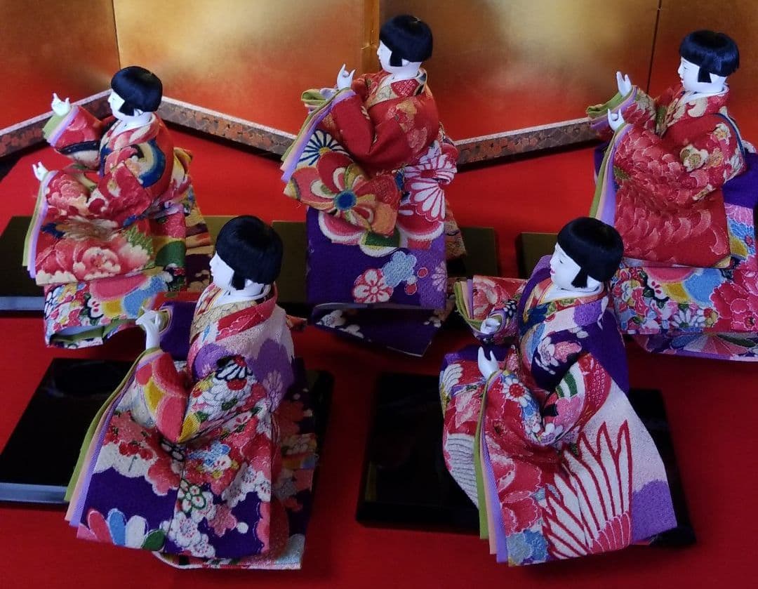 雛人形　五人囃子セット